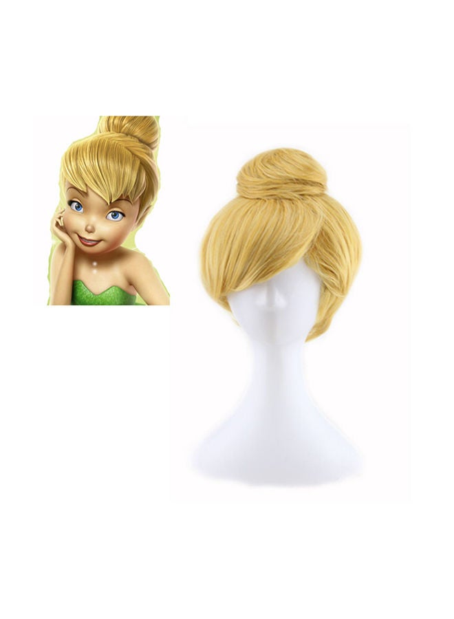 NIBEMINENT Fairy Small Jingle Style Anime Stage Performance Cosplay Wig Yellow - Image 1