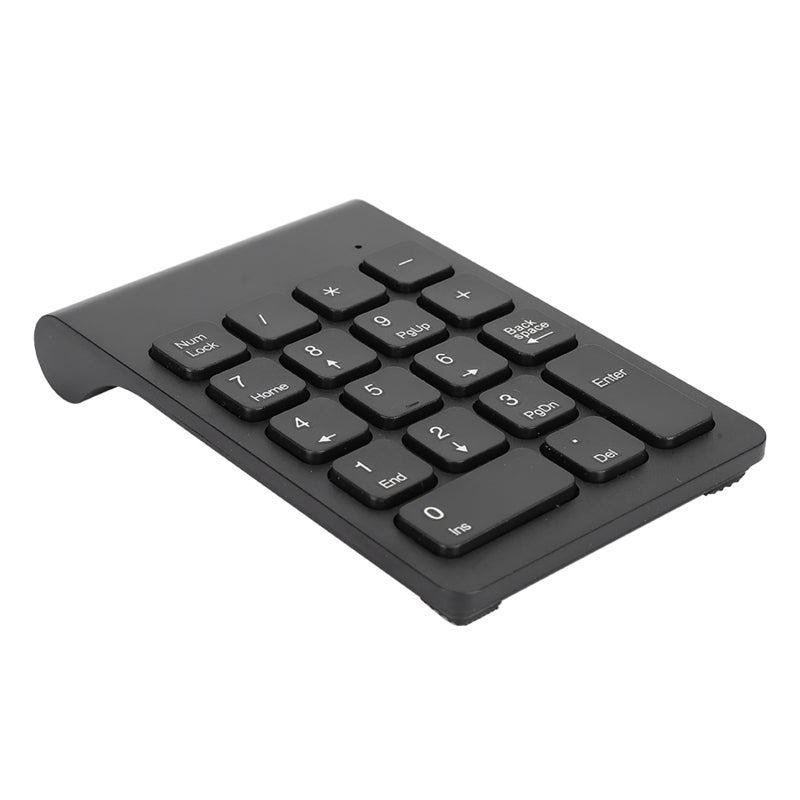Wireless Keyboard 2.4G Numeric Keypad - Ergonomic Tilt Angle Mini Keyboard for Laptop - Image 2