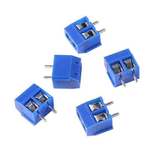 AEDIKO 50pcs PCB Mount Screw Terminal Block Connectors 5mm Pitch (2P 30pcs,3P 10pcs,4Pin 10pcs) - Image 5