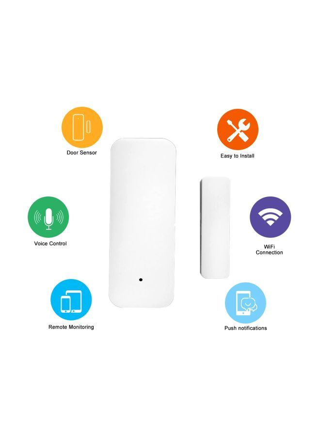 Loquat Wi-Fi Opening Door And Window Sensor White - Image 5