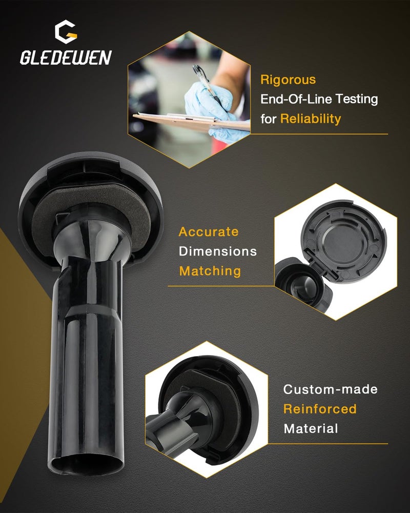 Gledewen Spare Tire Hoist Cover, Compatible with 2014-2019 Chevy Silverado 1500 LD 2500 3500 HD, GMC Sierra 1500 Limited 2500 3500 HD, CASE ASM-SPA WHL LK CYL, Spare Tire Carrier Case, 22979267, w/o Ring - Image 4