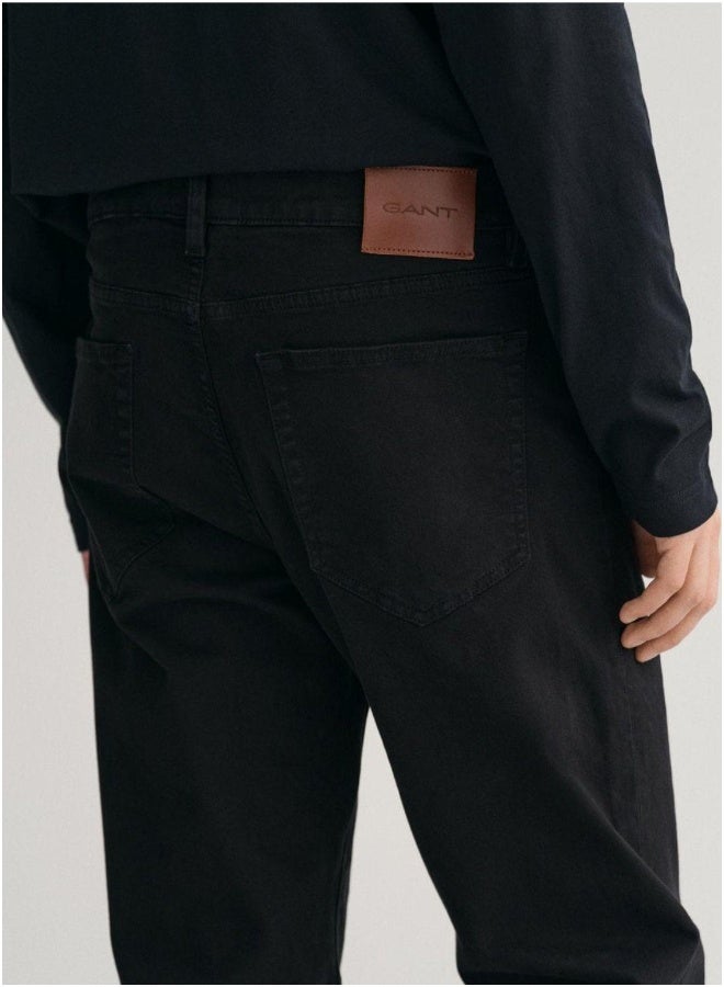 غانت جينز غانت بقصة عادية بلون الصحراء - Image 5