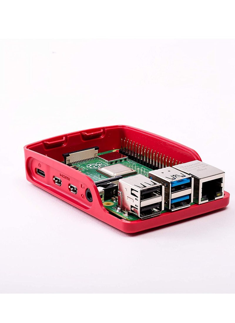 Generic Raspberry Pi 4 case (Red/White)  - Image 3