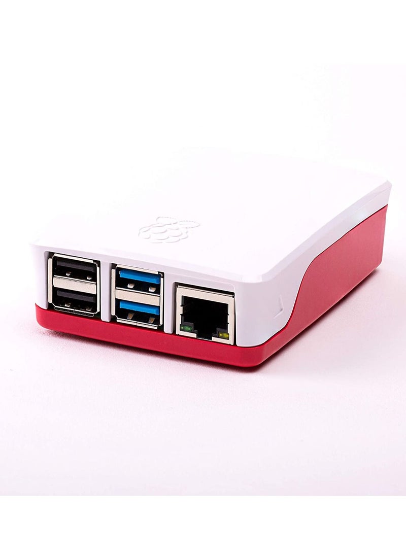 Generic Raspberry Pi 4 case (Red/White)  - Image 1