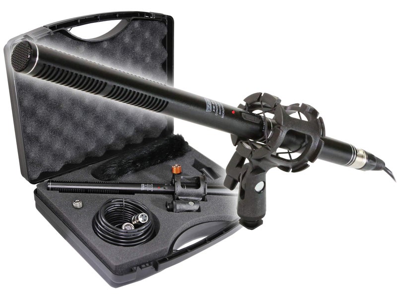 VidPro XM-88 Professional Video & Broadcast Shotgun Microphone Kit, 13-Piece, XLR, Aluminum Alloy, for Recording, Live Streaming, Music, Speaking, Interviews - Image 1