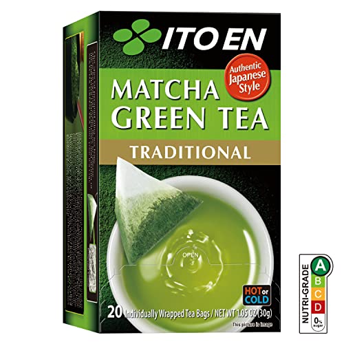 ITO EN Matcha Green Tea, Traditional, Tea Bags (20 Count) - Image 3