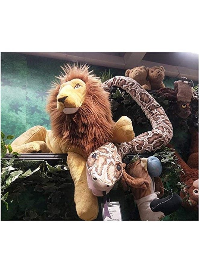 XICHEN - Djungelskog 170 Cm Large Plush Toy Cushion Boa Constrictor Glove Doll Snake Shaped High Simulation Burmese Python Cushion - Image 1