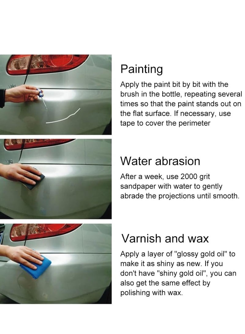 Generic Car Touch Up Pen,Car Touch Up Pen,Car Scratch Pen,Car Scratch Repair Pen,Scratch Repair Pen,Silver  - Image 4