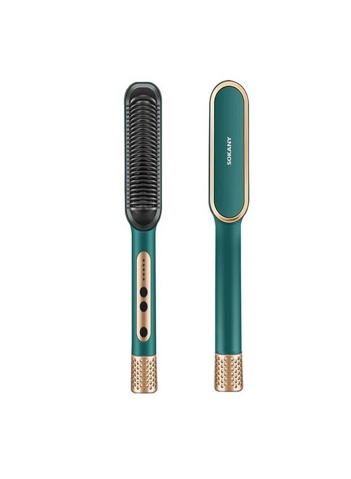 Sokany Hair Straightener Brush SK-1008 -multicolour - Image 4