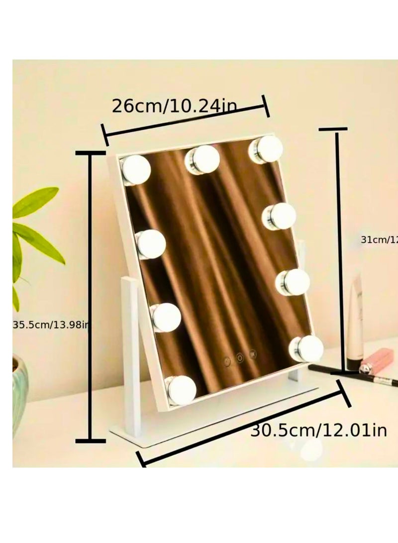 9 مرآة مصباح LED مع التحكم في الإضاءة الحساسة باللمس - Image 2