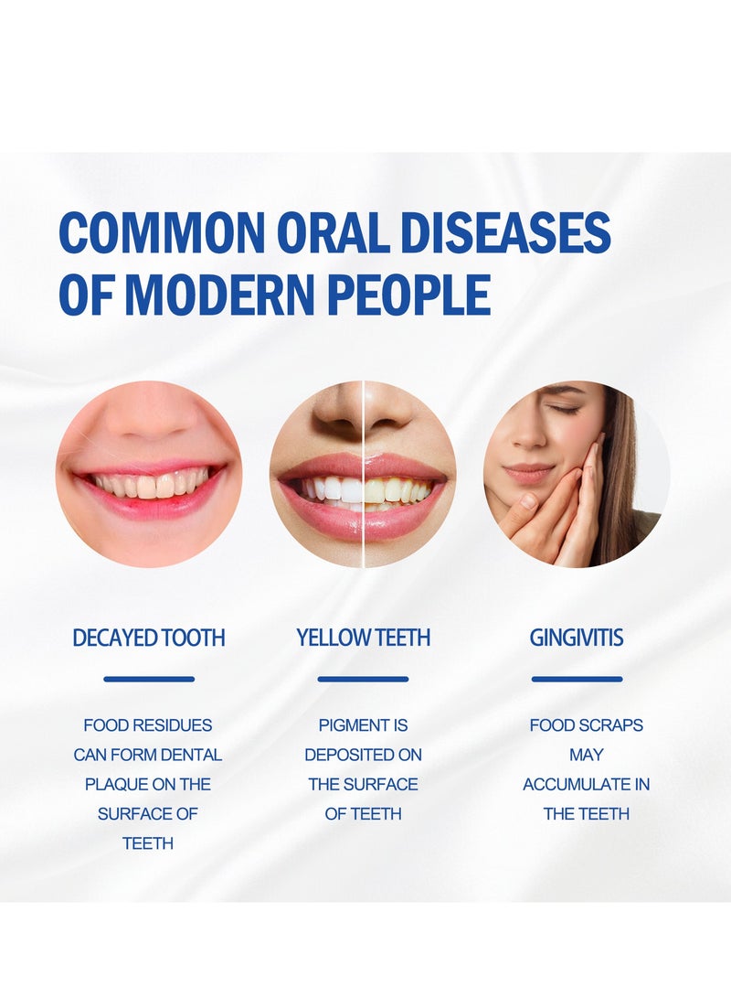 إيلهو معجون أسنان مبيض للأسنان: معجون أسنان يزيل البقع والجير ويقلل من رائحة الفم الكريهة وينعش الفم وله رائحة تدوم طويلا - Image 4