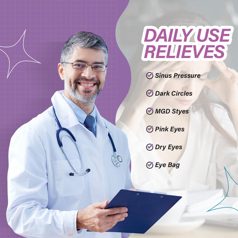 ProCIV 16 Packs Steam Eye Masks for Dry Eyes Self Heated Eye Mask Disposable Sleep Mask Soothing Headache Relief Dry,Hot Warm Compress for Stress Relief Relief Eye Fatigue, Spa Gifts - Image 3