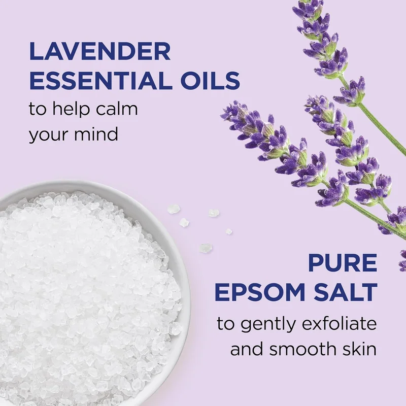 دكتور تيل Dr Teal's Epsom Salt Body Scrub - Lavender  454g 454جرام