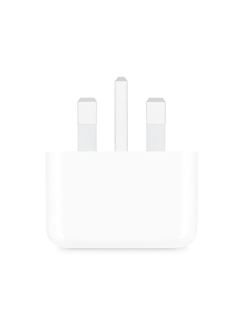 20W USB-C 3-Pin Power Adapter White  - Image 3