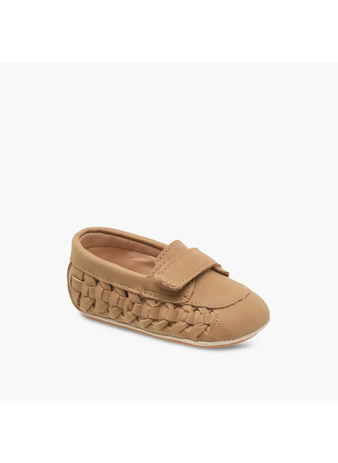 Barefeet Boys Textured Slip-On Booties