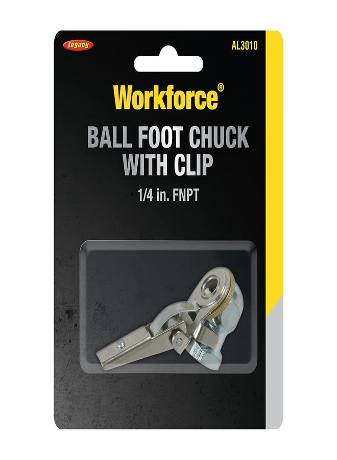 Legacy Manufacturing Legacy Ball Foot Air Chuck with Clip, 1/4 in. Female - AL3010 - Image 2