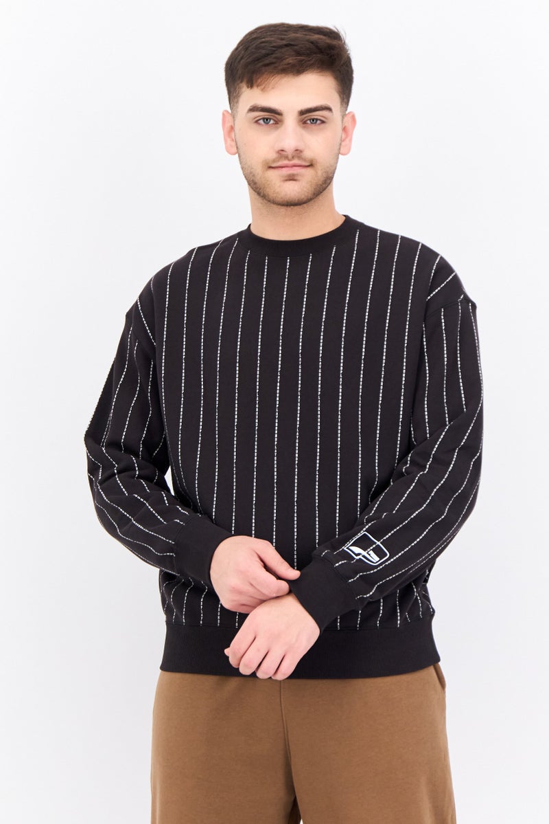 PUMA Puma x Select Men Sportswear Fit Long Sleeve Outdoor Sweatshirt, Black  - Image 1
