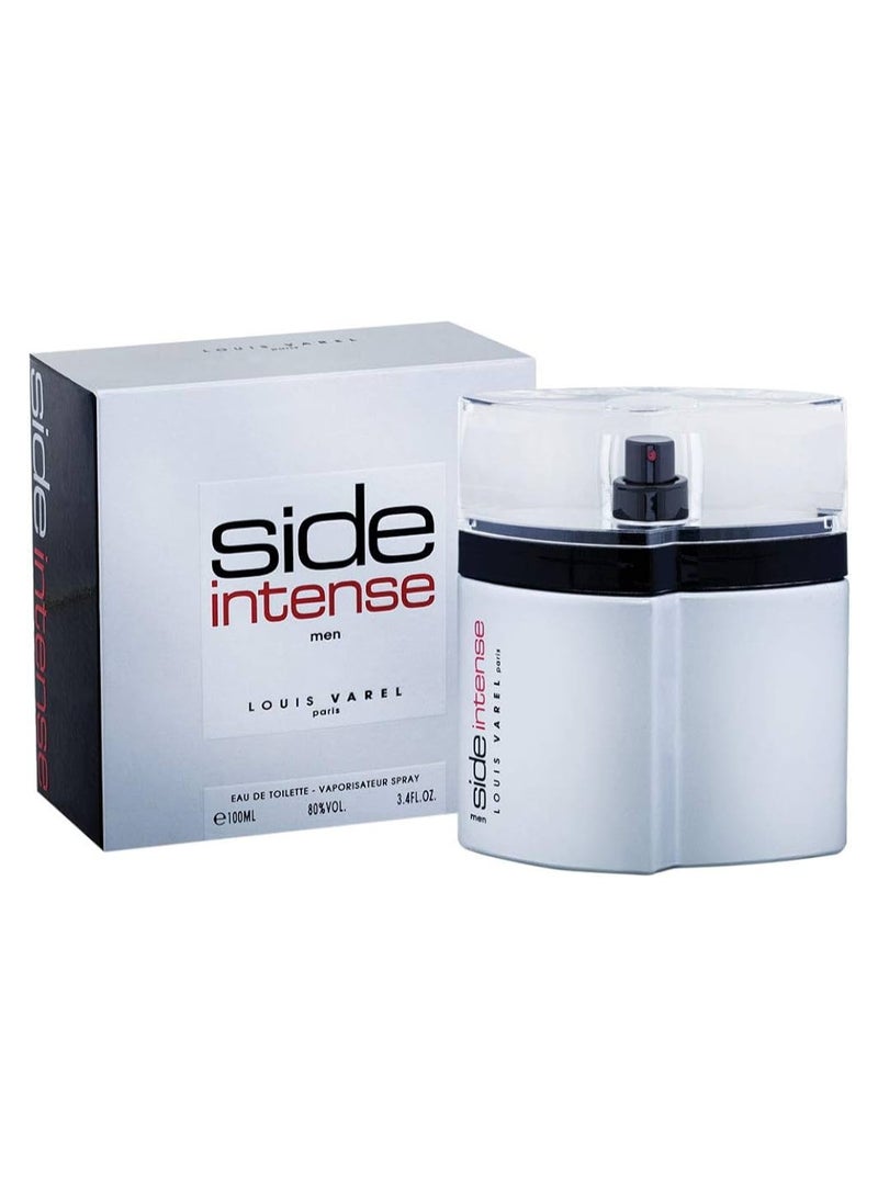 Louis Varel Side Intense Men EDT 100ml - Image 2