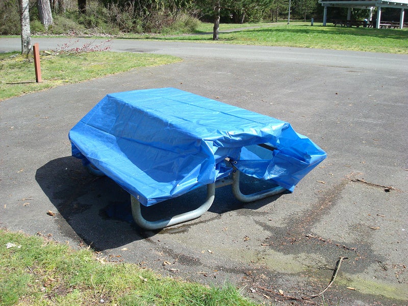 Dry Top Multi-Purpose Medium Duty Tarp, 10x20 Feet, Blue - Image 2