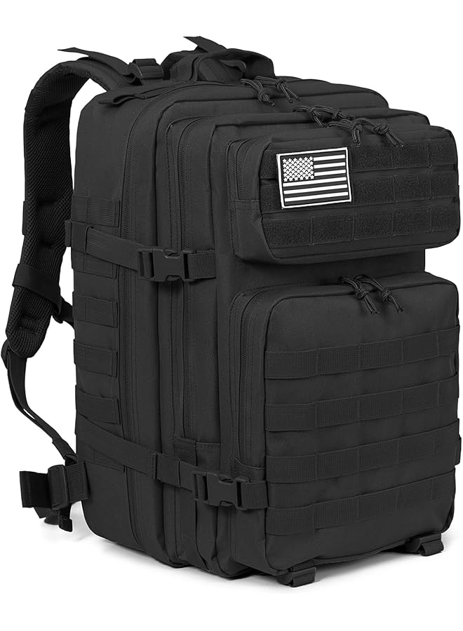 PROMASS 45 لتر حقيبة ظهر عسكرية تكتيكية حزمة هجوم الجيش 3 أيام حقيبة بقاء للتخييم والمشي - Image 1