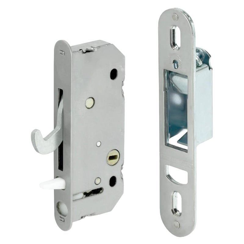 N8LokNLok Gliding Patio Door Mortise Lock & Keeper Kit Compatible with Andersen 2-Panel OEM Part #2562123, Replaces #2573558, #2573562, #2565507 & #2565509, 2-9/16" Hole Centers, Non-Handed - Image 1