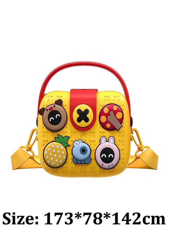 fashionhome - Creative DIY Portable Waterproof Environment Friendly Children Shoulder Bag - Image 1