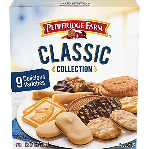 Pepperidge Farm Cookies Classic Collection 9 Cookie Varieties 1325 Oz Box - Image 1