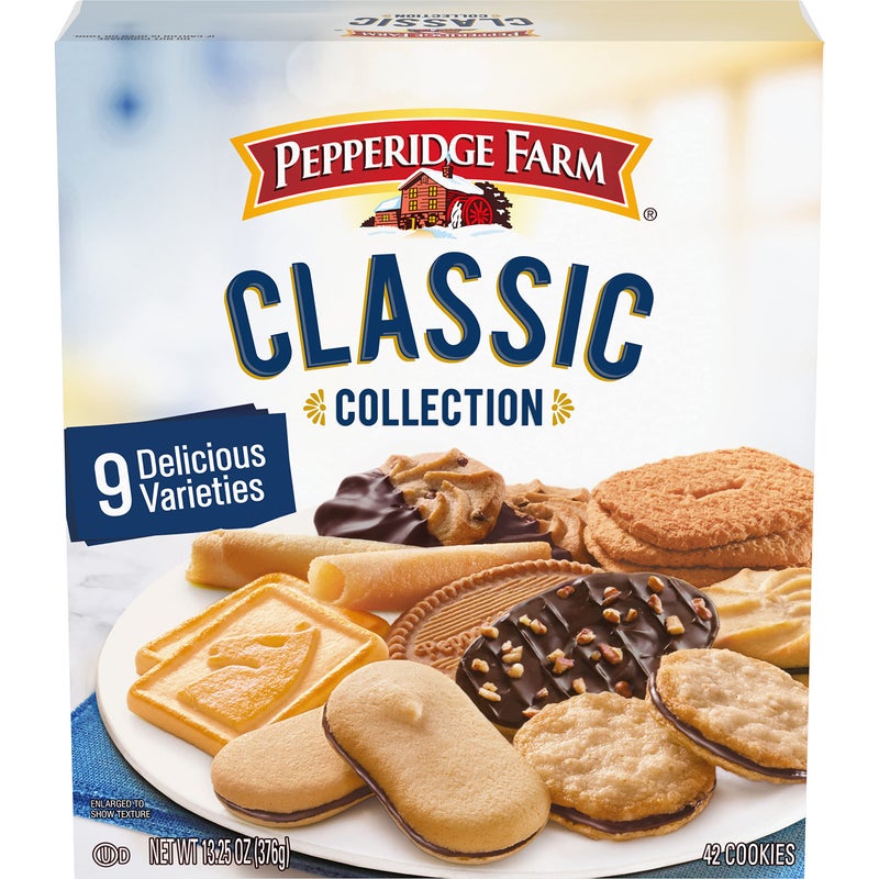 Pepperidge Farm Cookies Classic Collection 9 Cookie Varieties 1325 Oz Box - Image 3