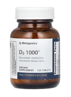 Metagenics D3 1000 120 Tablets  - Image 1