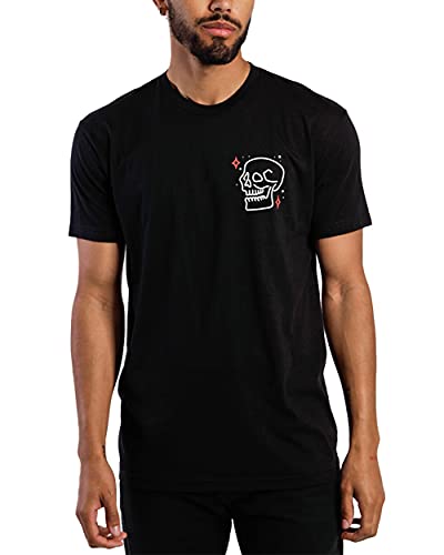 INTO THE AM Thorn Grip Men's Tee - Nature Themed Graphic T-Shirts (Black, X-Large) - Image 1