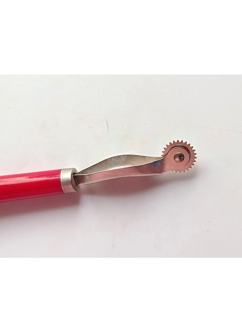 Generic Sewing Needle Point Tracing Wheel Red 6 inch  - Image 3
