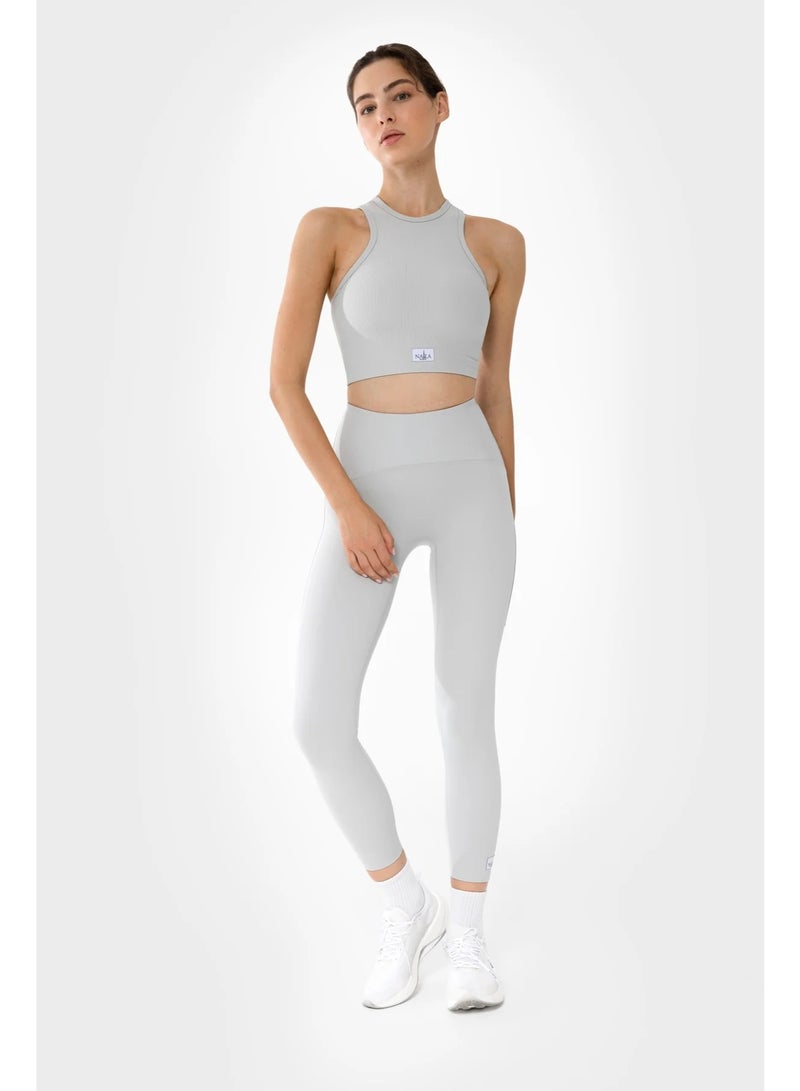 NALA Women’s High-Waist Grey Leggings - Image 1