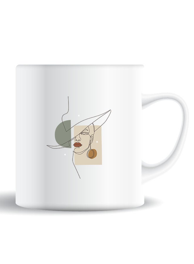 Theodor Premium Quality Two Sided Printed Coffee Mug Tea Cup Women In Style For Home Office, Kids Men Women - Image 1