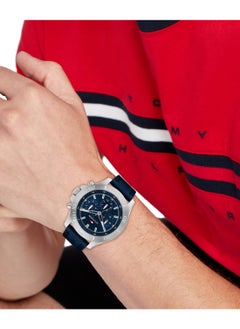 TOMMY HILFIGER Round Analog Men's Navy Case Watch - 1792112  - Image 4