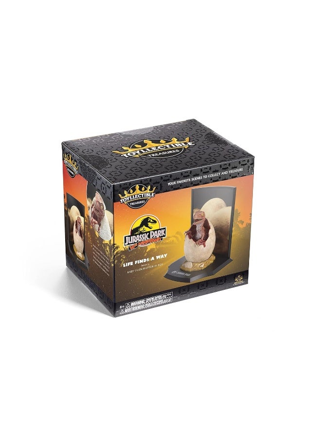 The Noble Collection مجموعة النبلاء - كنز حديقة الديناصورات القابلة للجمع - الحياة تجد طريقها - بيضة - Image 1