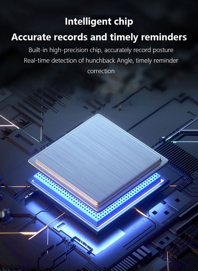أوكيوز دعامة ظهر ذكية لتصحيح وضعية الظهر للنساء وحزام تصحيح الحدبة لتصحيح الرقبة وتقويم الظهر المفتوح - Image 4