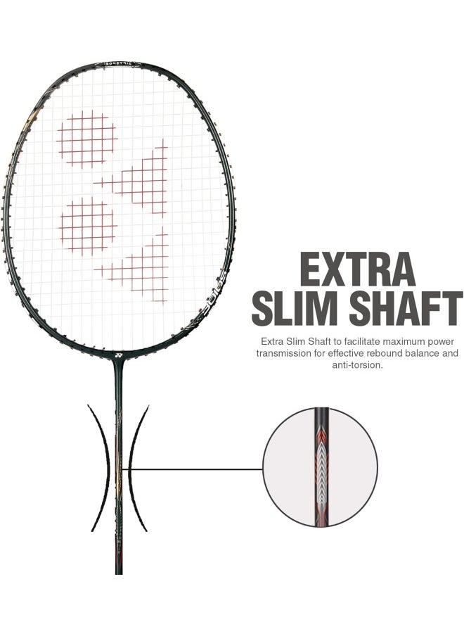 I-Series Strung Badminton Racquet, 5U G4 | Graphite Badminton Racket for Intermediate Players | 30 lbs Tension | Astrox Lite 37i,43i,45i Voltric Lite 35i,40i,47i Developed in Japan