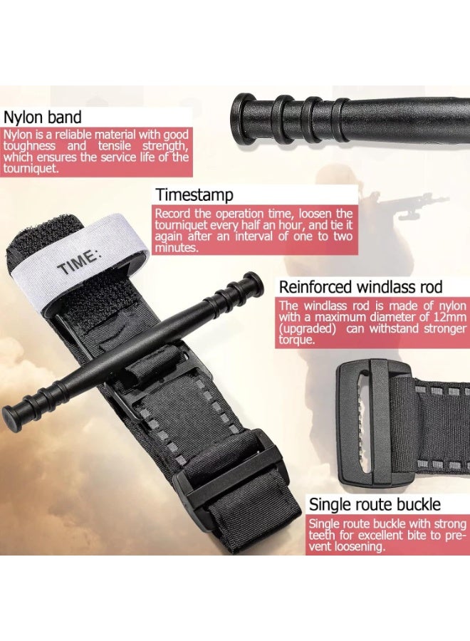 CAT CAT Tourniquet - Windlass Tourniquet for One-Handed Emergency Bleeding Control, Outdoor First Aid Hemorrhage Stopper - Image 4