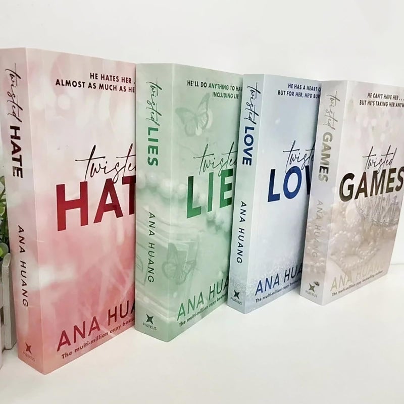 Twisted Series Twisted Love Twisted Games Twisted Hate And Twisted Lies Paperback English Novel Book Gifts - Image 4