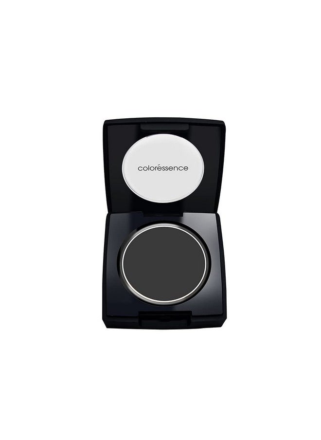 Coloressence Vivid Matte Black Eyeshadow For Smokey Look | Waterproof & Long Lasting | Vitamin-E Infused I Matte Finish Black  - Image 2