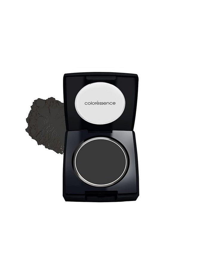 Coloressence Vivid Matte Black Eyeshadow For Smokey Look | Waterproof & Long Lasting | Vitamin-E Infused I Matte Finish Black  - Image 1