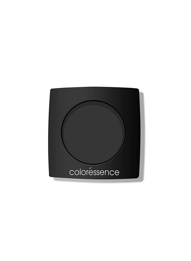 Coloressence Vivid Matte Black Eyeshadow For Smokey Look | Waterproof & Long Lasting | Vitamin-E Infused I Matte Finish Black  - Image 3