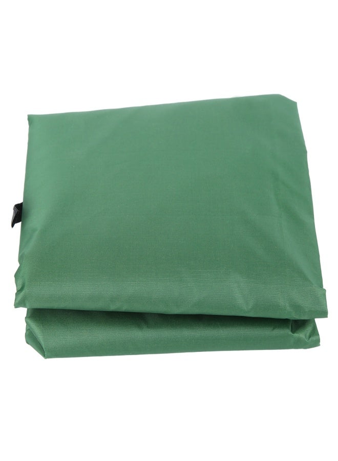 Garden Courtyard Outdoor Waterproof Polyester Taffeta Threeseater Swing Chair Hammock Seat Cushion Cover Cushion Cover 150*50*10CM (Green) - Image 2