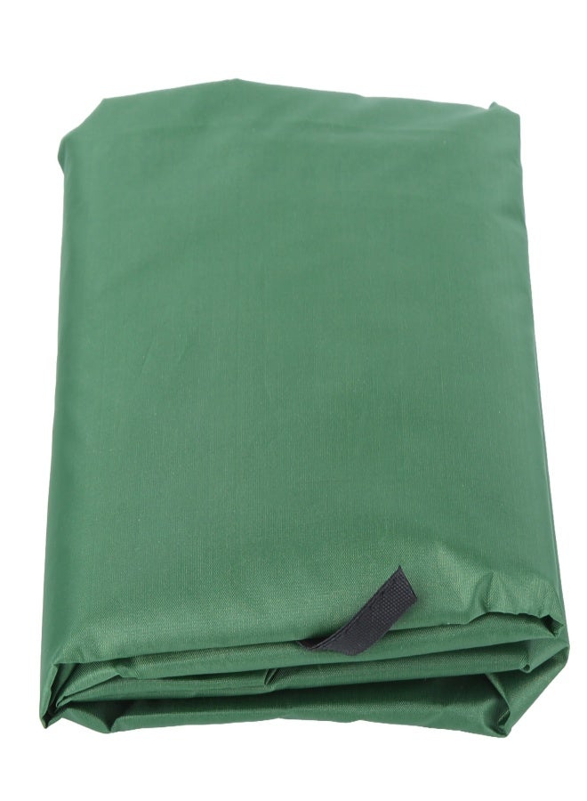 Garden Courtyard Outdoor Waterproof Polyester Taffeta Threeseater Swing Chair Hammock Seat Cushion Cover Cushion Cover 150*50*10CM (Green) - Image 4