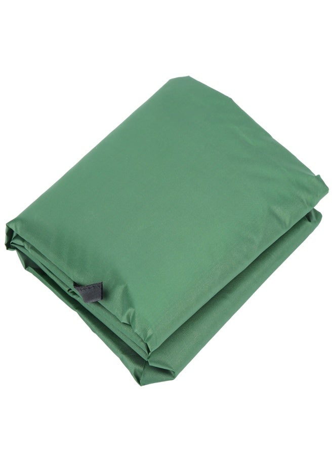 Garden Courtyard Outdoor Waterproof Polyester Taffeta Threeseater Swing Chair Hammock Seat Cushion Cover Cushion Cover 150*50*10CM (Green) - Image 3