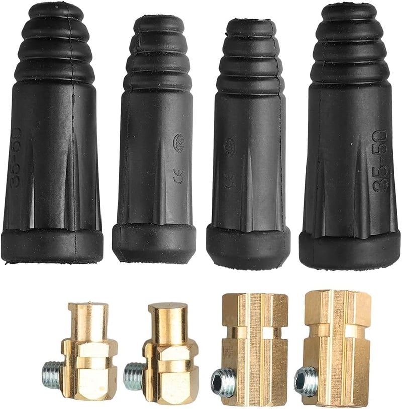 Heavy Duty 200Amp Welding Cable Quick Connector Copper For Plasma Cutter - Image 2