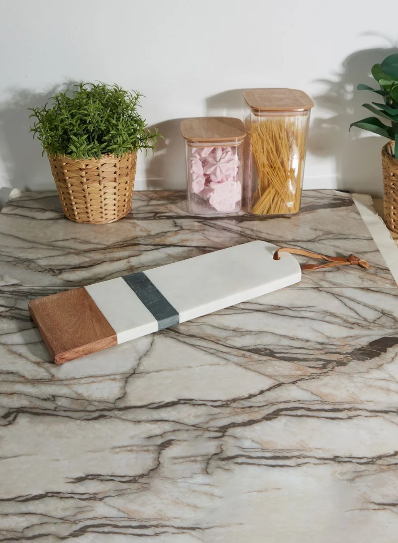 Noire Edit Otis Marble Board Small 14.50X4.5X0.75 "