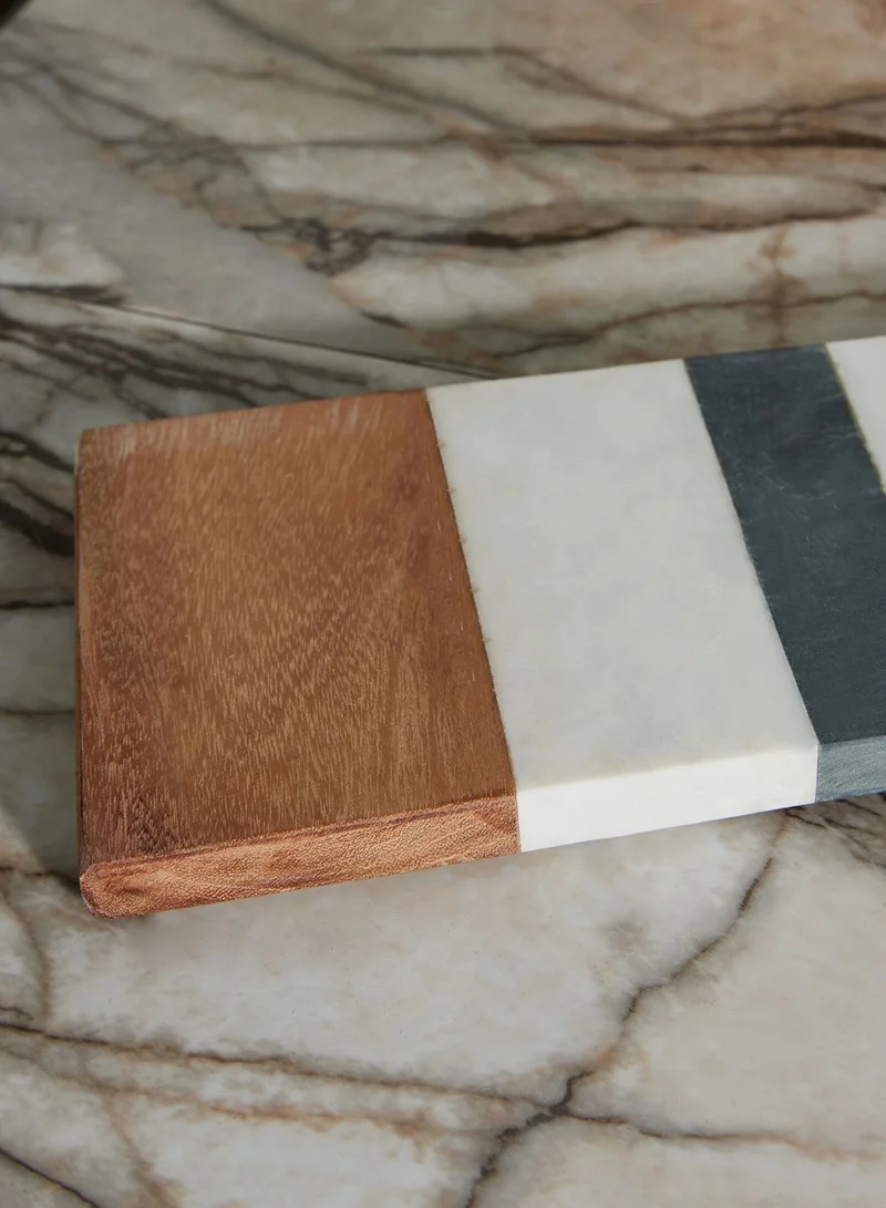 Noire Edit Otis Marble Board Small 14.50X4.5X0.75 "