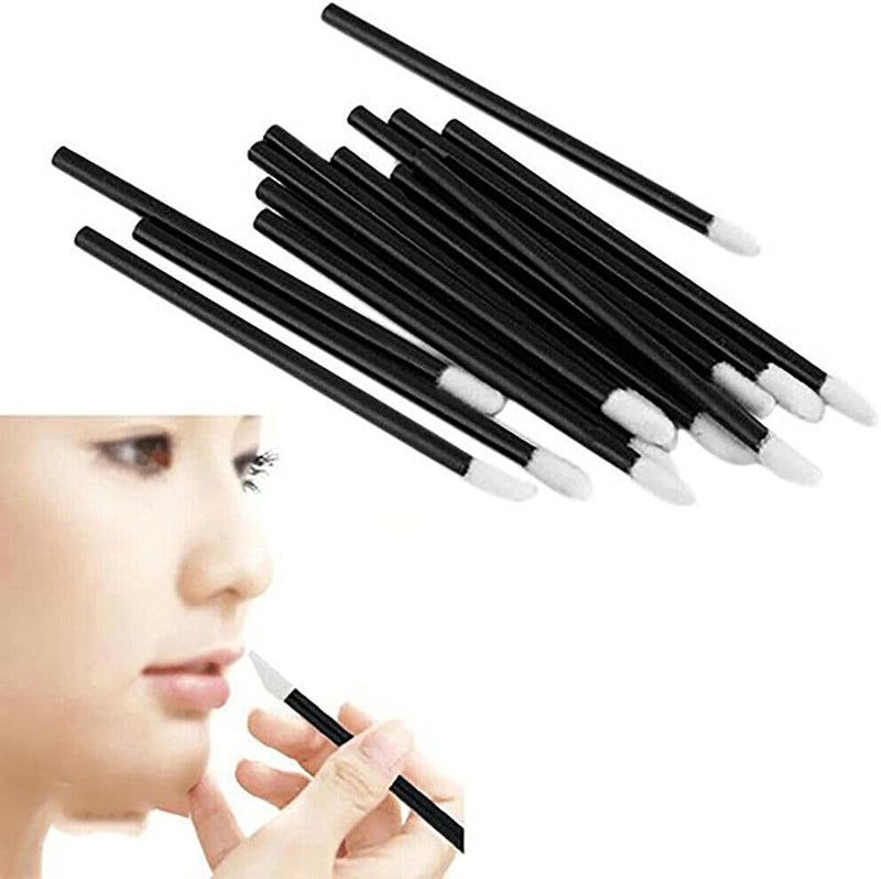 MISKEEN Disposable Lip Wands Gloss Brush Lipstick Concealer Brushes 500/200/100/50 Lipstick Lip gloss Wands Applicator Perfect Makeup Beauty Tool Kits (50 WANDS) - Image 2