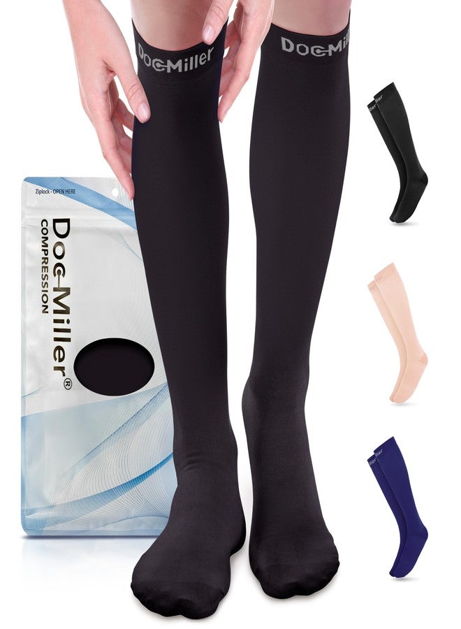 Doc Miller Compression Socks 15-20mmHg for Women and Me - Image 1